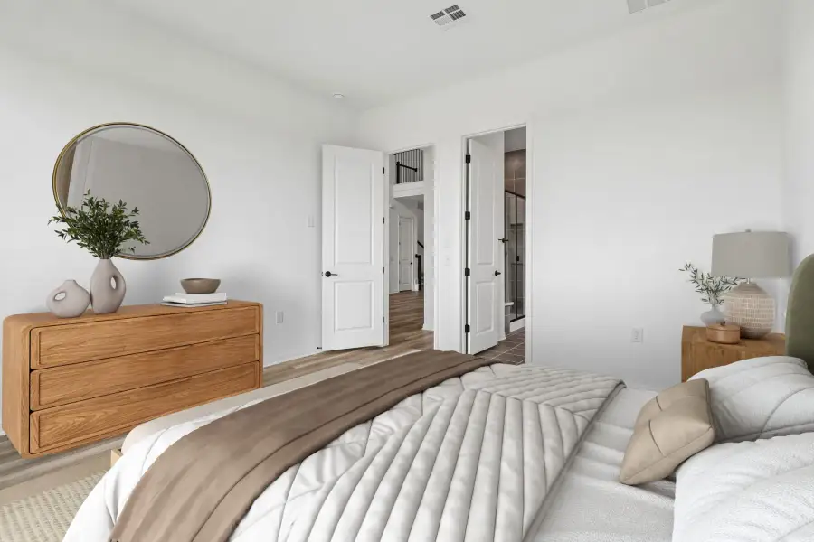 Representative furnished interior of a home built from the Duval by Taylor Morrison in Eastwood, Manor (Image 13).