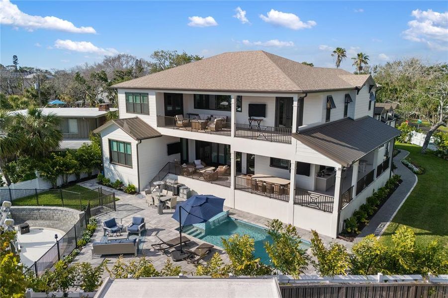 Exterior details and patio area of a home in , Sarasota (Image 47). Exterior details and patio area of a home in , Sarasota (Image 47).