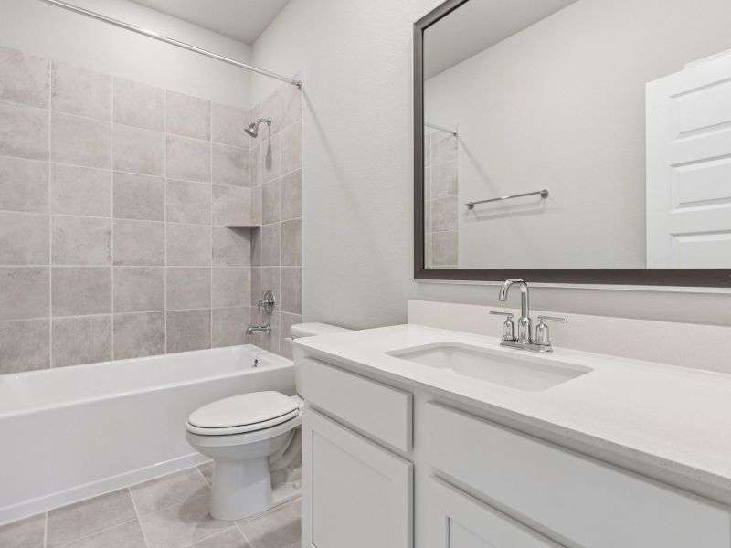 Furnished interior view inside a new home in Kemah Crossing - Luxe Series, Kemah (Image 8).