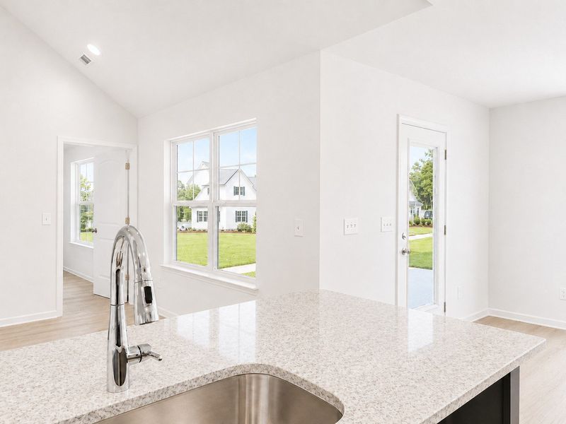 Close-up of interior finishes inside a home in Wheatfield, Shelbyville (Image 8).