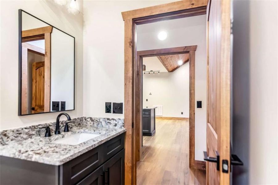 Furnished interior view inside a new home in , Ellijay (Image 13).