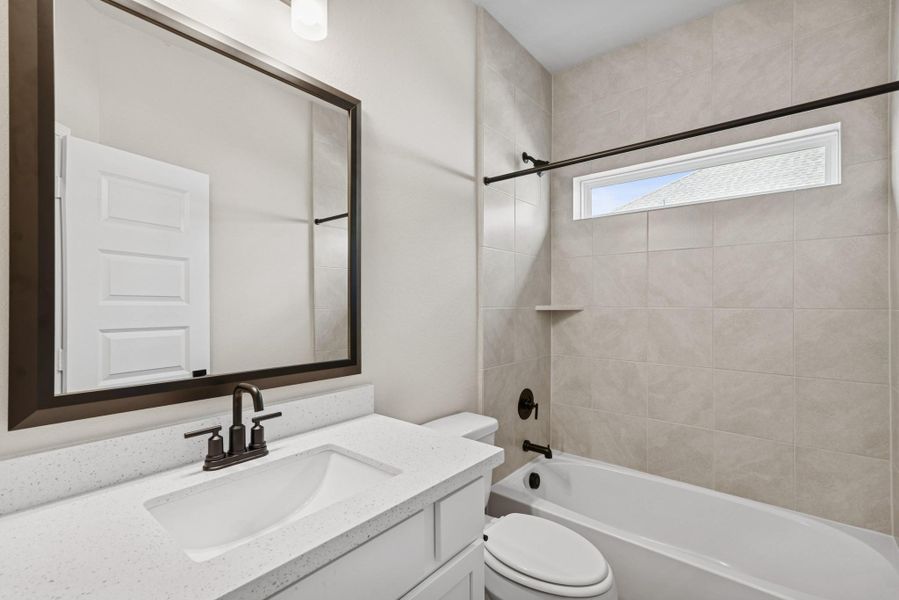 Hall bath 2 (*Photo not of actual home and used for illustration purposes only.) Hall bath 2 (*Photo not of actual home and used for illustration purposes only.)