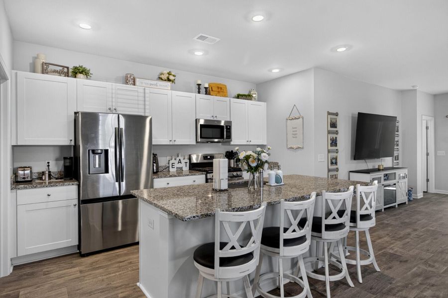 Furnished interior view inside a new home in Lindera Preserve at Cane Bay Plantation, Summerville (Image 29).