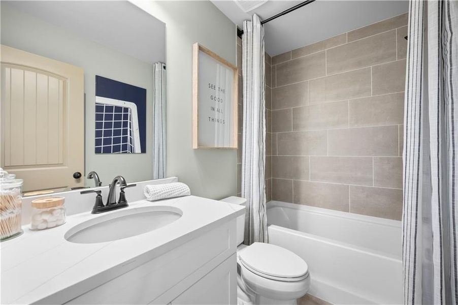 Furnished interior view inside a new home in Adagio, Dacula (Image 11).