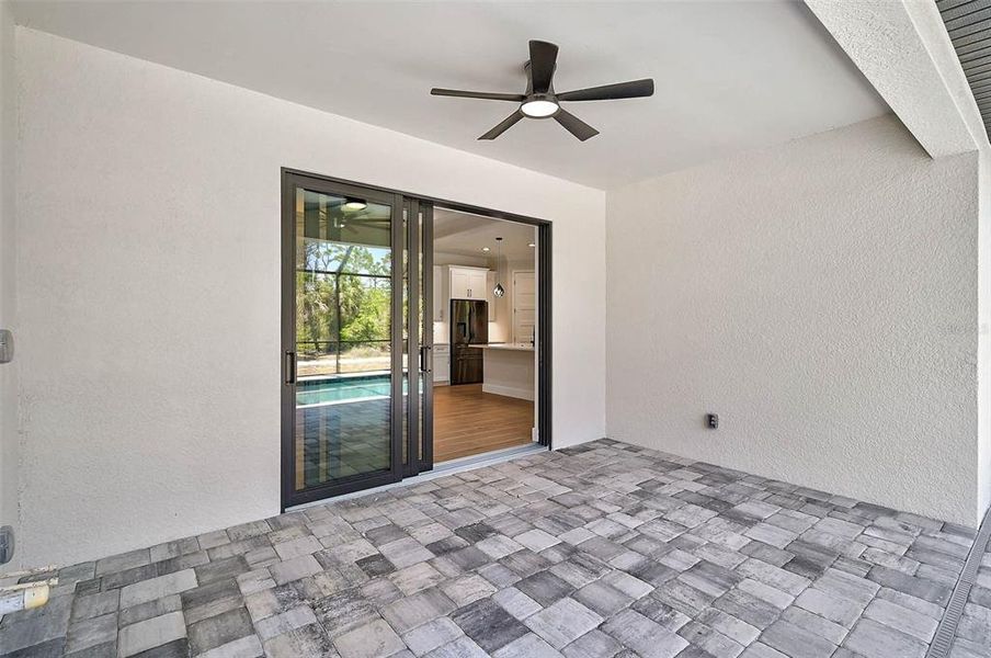 Exterior details and patio area of a home in , Rotonda West (Image 4).