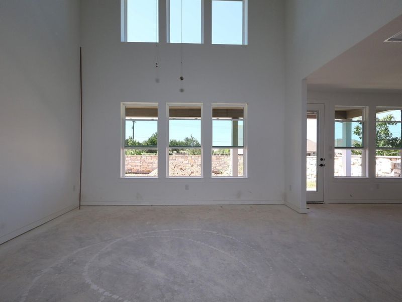 In-progress construction of a new home in Barksdale, Leander, TX (Image 26).