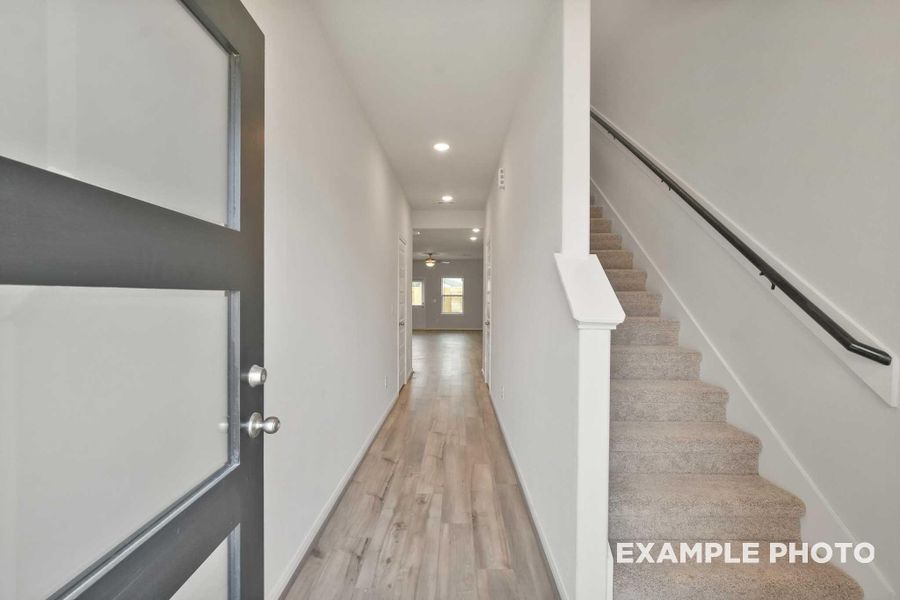 Spacious, unfurnished interior of a new home in Spring Branch Crossing, Conroe (Image 20). Spacious, unfurnished interior of a new home in Spring Branch Crossing, Conroe (Image 20).