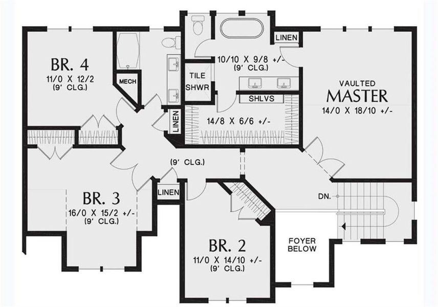 2D floor plan layout of this home in , Maysville, GA (Image 3).