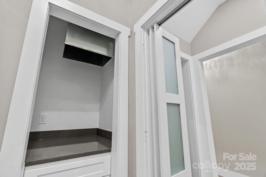 Close-up of interior finishes inside a home in , Asheville (Image 18).