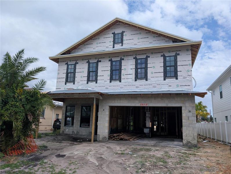 In-progress construction of a new home in , Tampa, FL (Image 18).