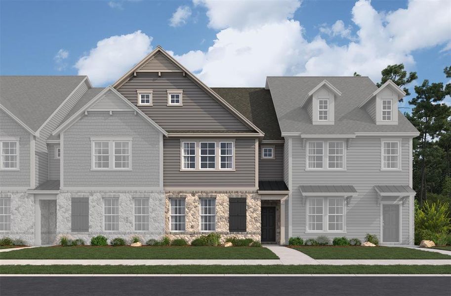 Beazer Homes Plano Gateway  Rosemary plan