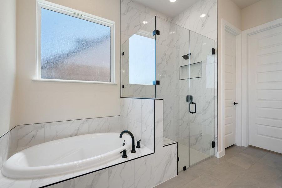 Furnished interior view inside a new home in Arbor Collection at Heritage, Dripping Springs (Image 9).