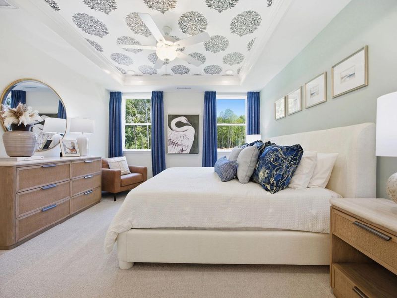 Representative furnished interior of a home built from the The Ashport G by Davidson Homes LLC in Enclave at Belmont, Belmont (Image 15).
