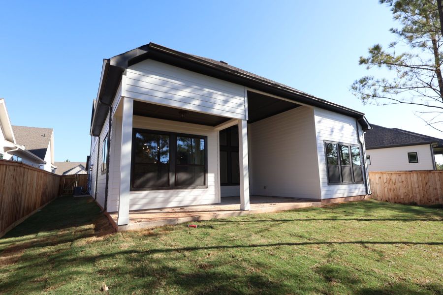 Exterior details and patio area of a home in Kresston, Montgomery (Image 4). Exterior details and patio area of a home in Kresston, Montgomery (Image 4).
