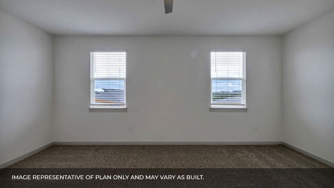 Representative unfurnished interior of a home built from the The Rosemont by D.R. Horton in Rosenbusch Ranch, Leander (Image 13). Representative unfurnished interior of a home built from the The Rosemont by D.R. Horton in Rosenbusch Ranch, Leander (Image 13).