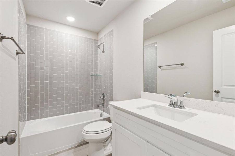 Furnished interior view inside a new home in AnaCapri, Anna (Image 12).