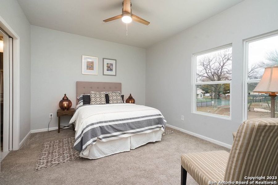 Furnished interior view inside a new home in , San Antonio (Image 10).