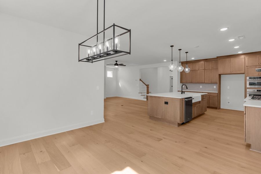 Representative furnished interior of a home built from the The Hampton by RobuckHomes in Stonehenge, Raleigh (Image 67).