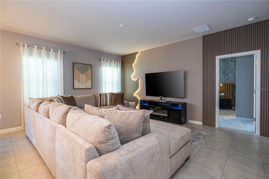 Furnished interior view inside a new home in , St. Cloud (Image 5).