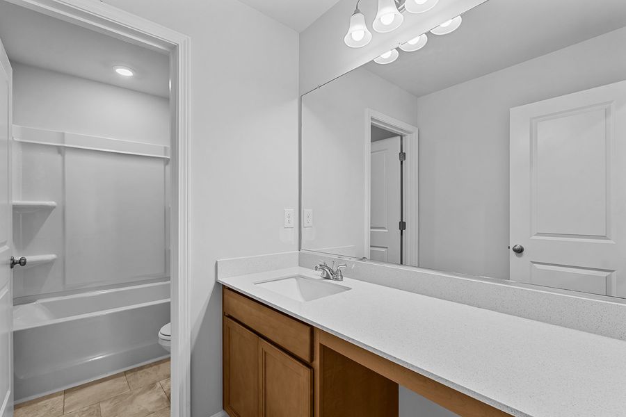 Furnished interior view inside a new home in Hanes Lake, Winston-Salem (Image 15).