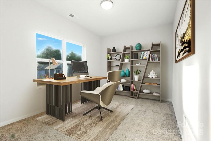 Furnished interior view inside a new home in , Granite Falls (Image 5).