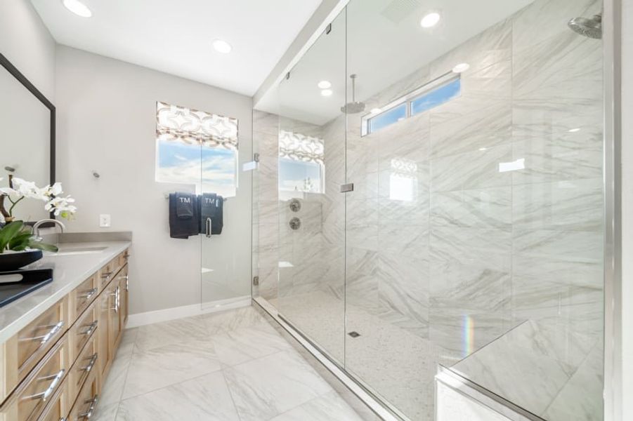 Furnished interior view inside a new home in Meridian, Queen Creek (Image 26). Furnished interior view inside a new home in Meridian, Queen Creek (Image 26).