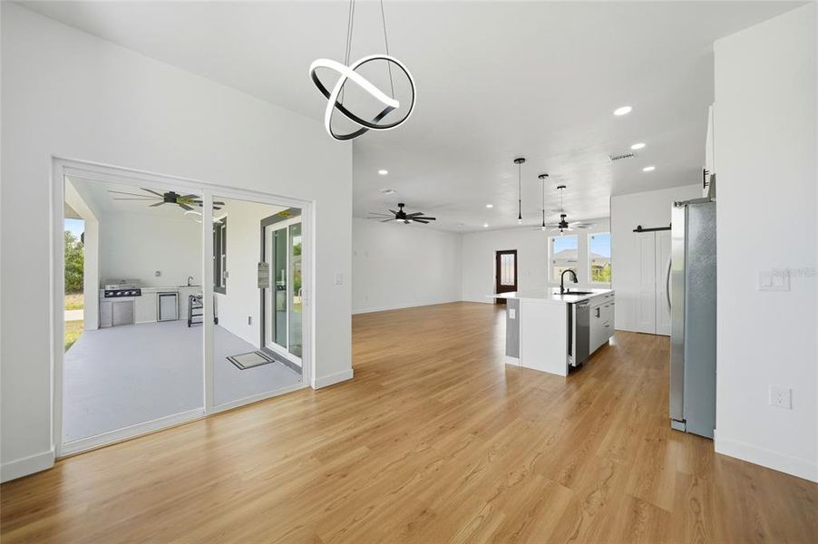 Spacious, unfurnished interior of a new home in , Port Charlotte (Image 36).