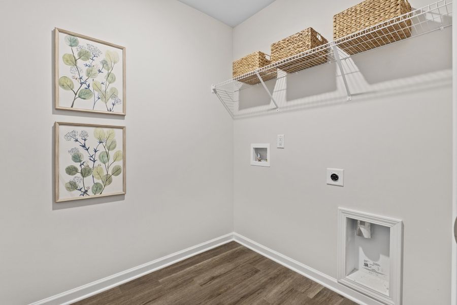 Representative unfurnished interior of a home built from the Myrtle L by McGuinn Homes in Canary Woods, Hopkins (Image 20). Representative unfurnished interior of a home built from the Myrtle L by McGuinn Homes in Canary Woods, Hopkins (Image 20).