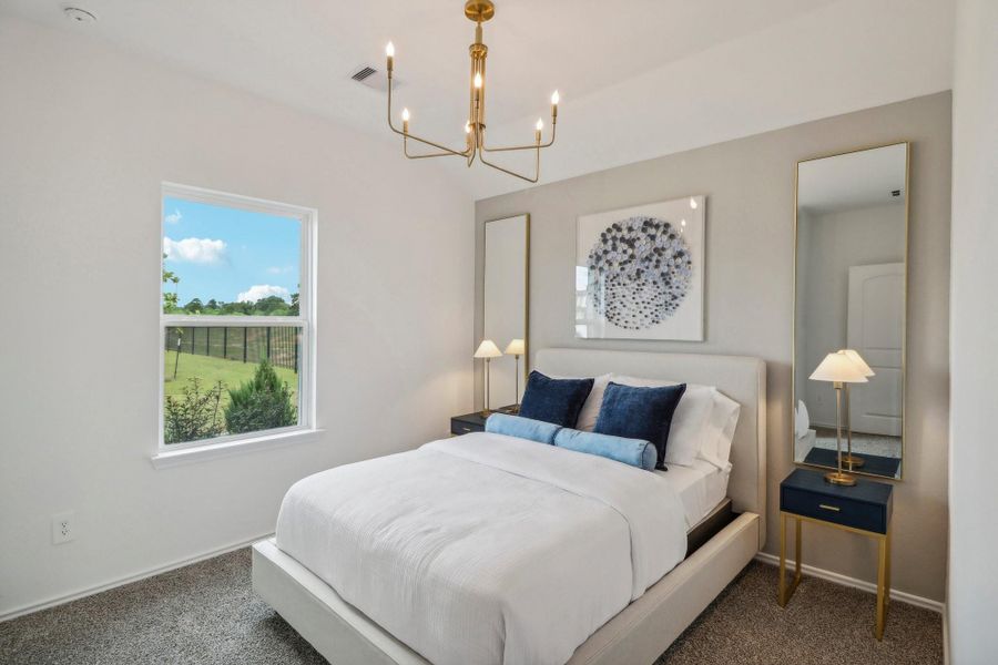 Furnished interior view inside a new home in Cypress Green, Hockley (Image 10).