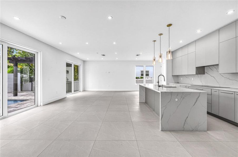 Furnished interior view inside a new home in , Sarasota (Image 12).