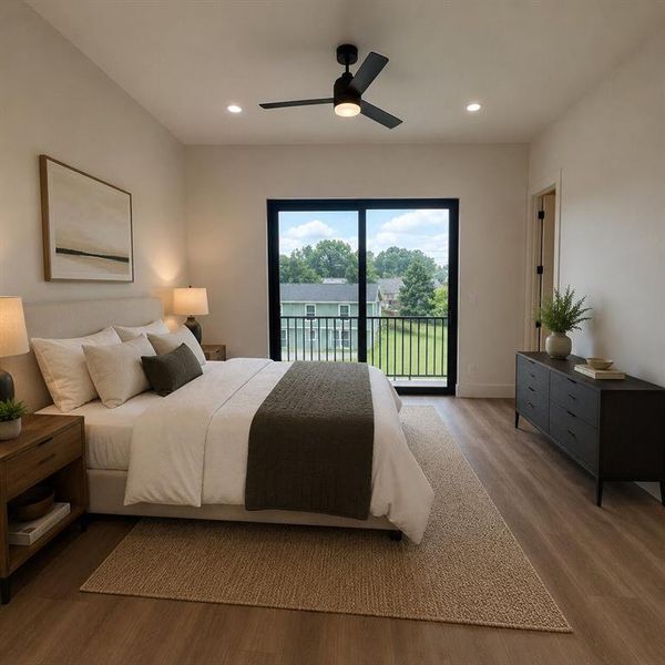 Furnished interior view inside a new home in , Dallas (Image 17). Furnished interior view inside a new home in , Dallas (Image 17).