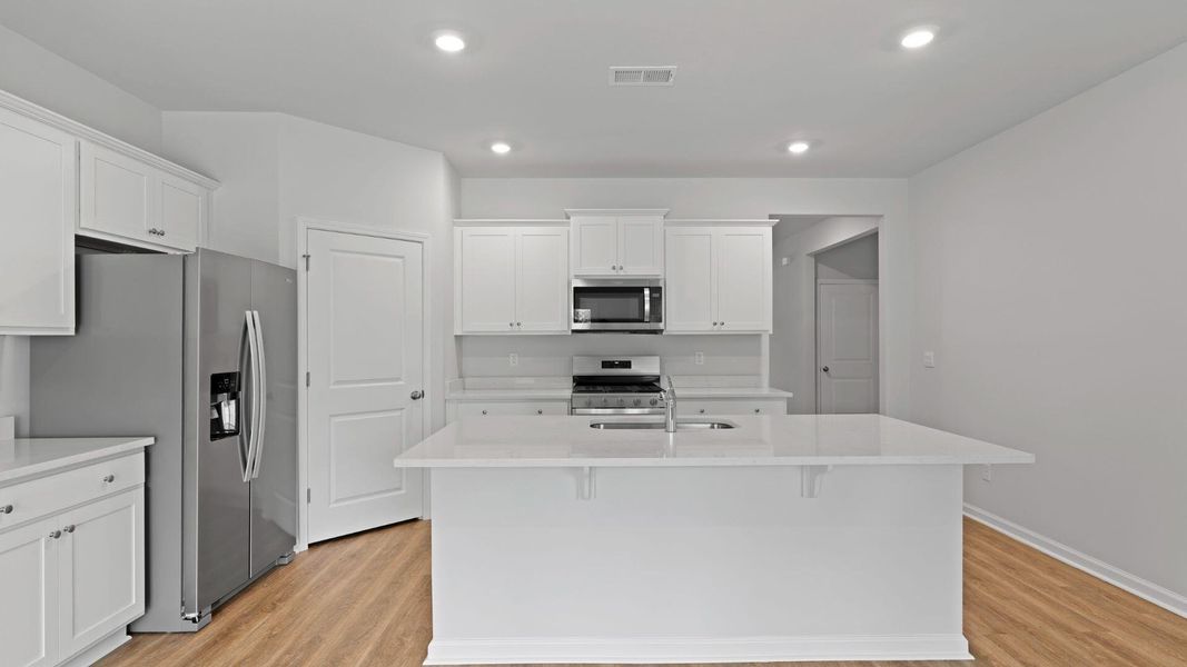 Furnished interior view inside a new home in Carolina Groves, Moncks Corner (Image 6). Furnished interior view inside a new home in Carolina Groves, Moncks Corner (Image 6).