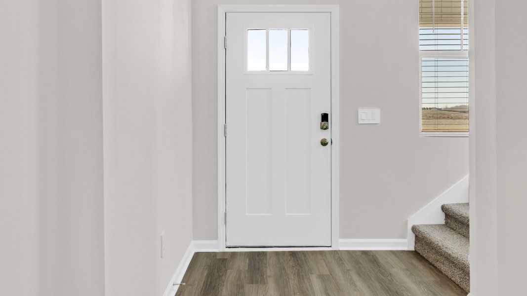 Spacious, unfurnished interior of a new home in Bailey Park, Fayetteville (Image 25).