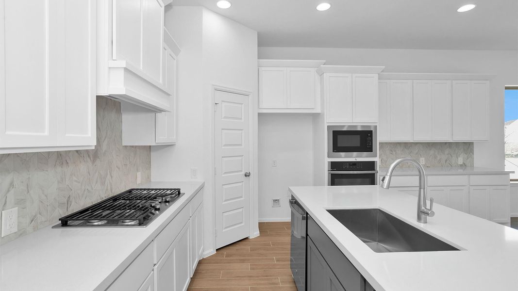 Furnished interior view inside a new home in Austin Point, Richmond (Image 5).