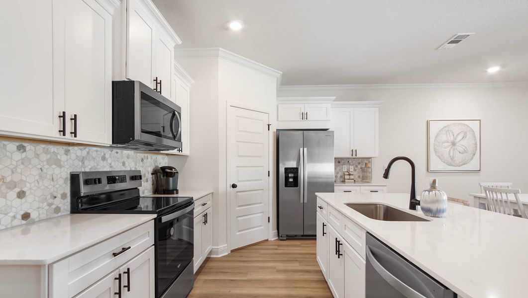 Furnished interior view inside a new home in Nellie Preserve, Santa Rosa Beach (Image 8).