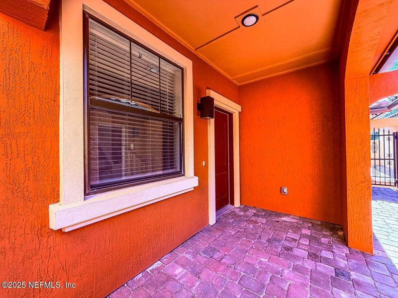Exterior details and patio area of a home in , Jacksonville (Image 36).