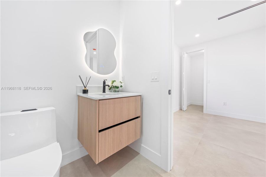 Furnished interior view inside a new home in , Miami (Image 5). Furnished interior view inside a new home in , Miami (Image 5).