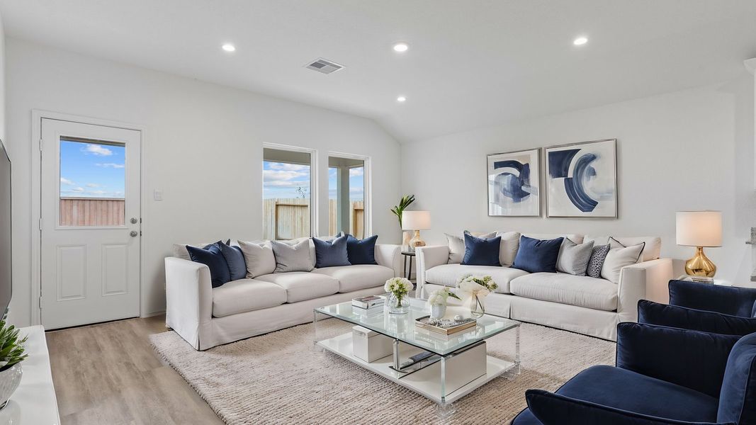Furnished interior view inside a new home in Emberly, Beasley (Image 13).