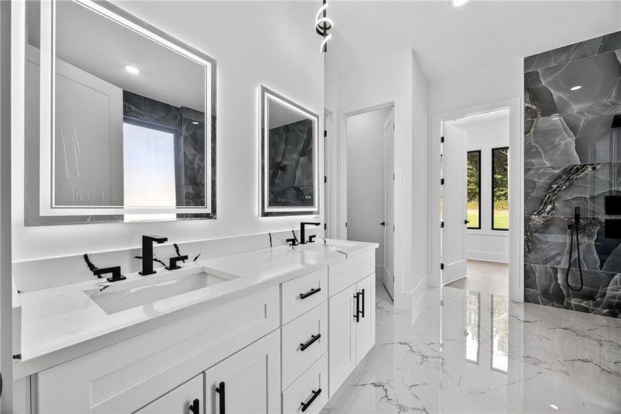 Furnished interior view inside a new home in , Auburn (Image 12).