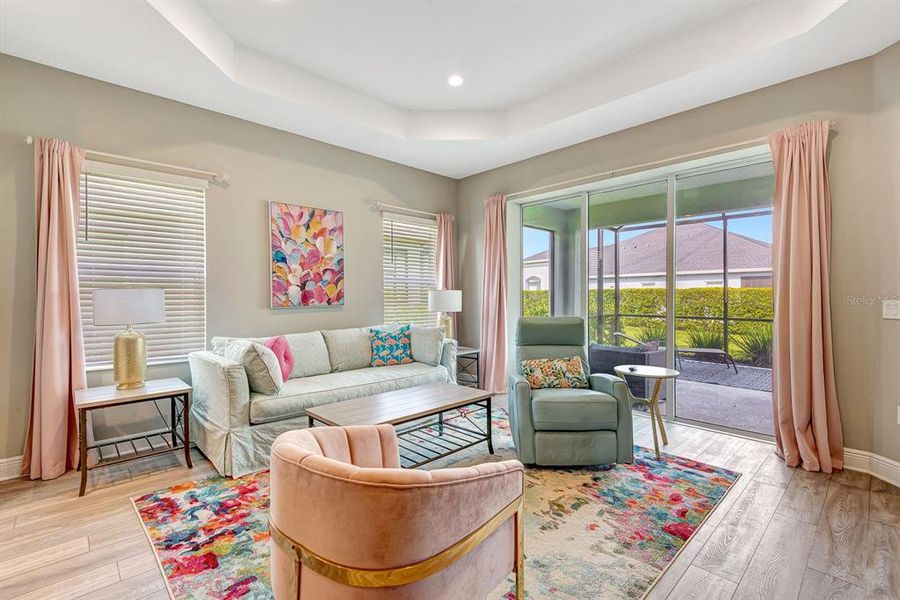 Furnished interior view inside a new home in , Parrish (Image 22).