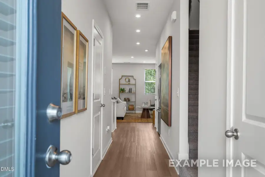 Furnished interior view inside a new home in Townes at North Main, Lillington (Image 15).