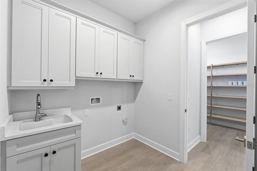 Furnished interior view inside a new home in Beachview Cove, Ormond Beach (Image 13).