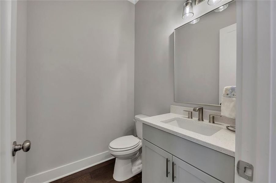 Furnished interior view inside a new home in , Woodstock (Image 45).