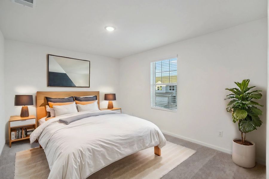 Representative furnished interior of a home built from the Crescent by Starlight Homes in Coyote Meadows, Anna (Image 9).