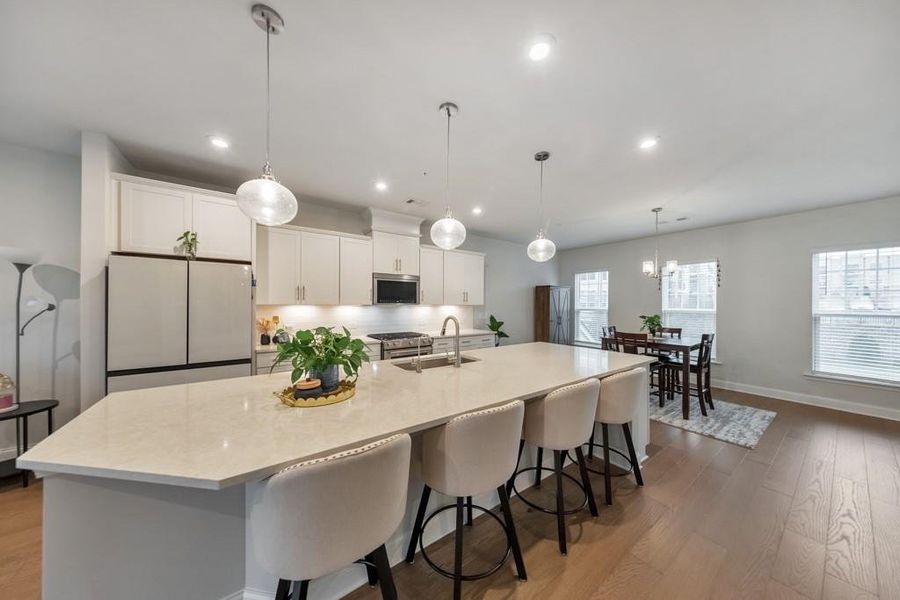 Furnished interior view inside a new home in , Woodstock (Image 10). Furnished interior view inside a new home in , Woodstock (Image 10).
