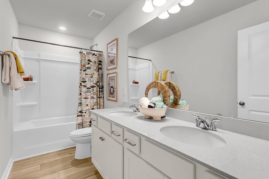 Representative furnished interior of a home built from the Kershaw - Genesis Value Collection by Mungo Homes in Hainer Place, Conway (Image 11).