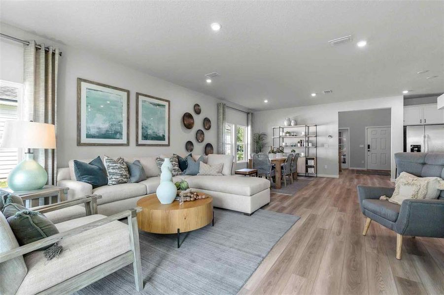 Furnished interior view inside a new home in The Cypress Series at Reserve East, Flagler Beach (Image 26).