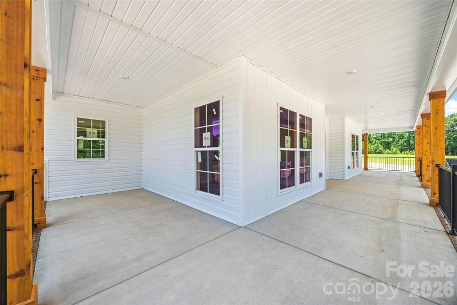 Exterior details and patio area of a home in , Fort Lawn (Image 4).