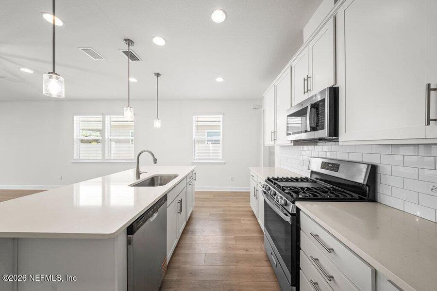 Furnished interior view inside a new home in Verano Creek, St. Augustine (Image 11).