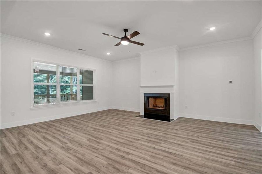 Spacious, unfurnished interior of a new home in Tuscany Hills, Douglasville (Image 28).